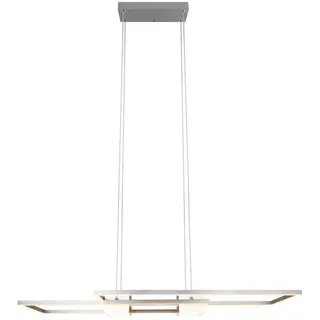 Trio Albany 1-flg. 100 cm eckig Aluminium