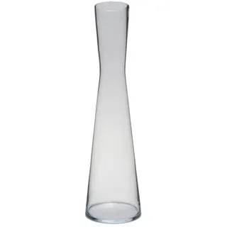 INNA-Glas Schlanke Bodenvase Syrma aus Glas, transparent, 50 cm, Ø 12 cm