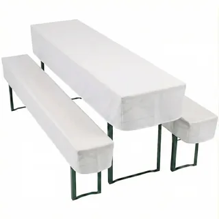 nyvi Tischhusse NYVIGala Weiß 70 x 220 cm