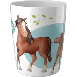HABA Becher Pferde 0,2 l Bunt