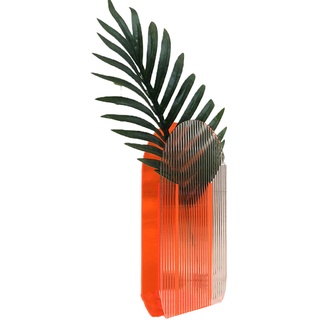 Brawdress Acryl-Blumenvase, schillernde Vase, bunt, modernes Design, Blumen-Behälter, Dekoration für Zuhause und Büro