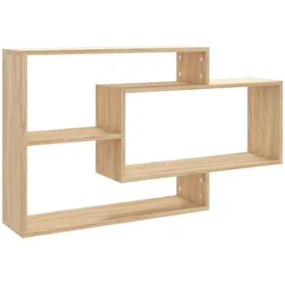 vidaXL Wandregal 104 x 20 x 58,5 cm Braun