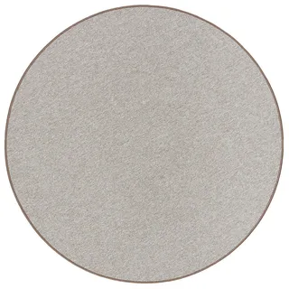 Snapstyle Feinschlingen Veloursteppich 100 x 100 cm Schwarz