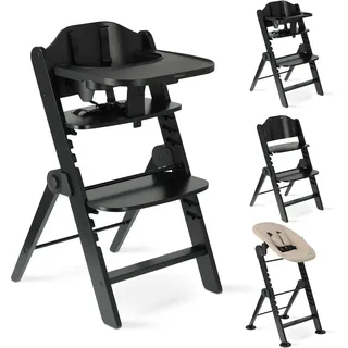 Deryan Odin Luxe Kinderhochstuhl Mit Bouncer, Nougat | 2-In-1 Mitwachsend, Integrierte Wippe, 5-Punkt-Gurt, Klappbar