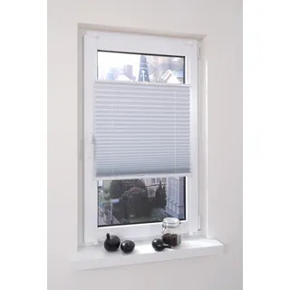 LIEDECO Klemmfix Thermo-Plissee 130 x 130 cm weiß