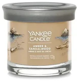 Yankee Candle Duftkerze Signature Small Tumbler Amber & Sandalwood - Amber & Sandalwood