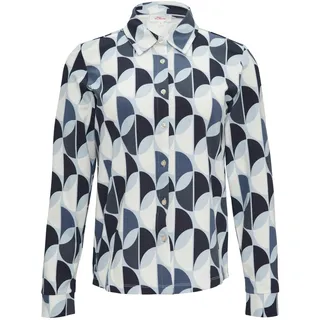 S.Oliver Hemdbluse aus Jersey Navy 38 - 38