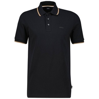 BOSS Poloshirt Herren Poloshirt PARLAY Regular Fit (1-tlg) schwarz M