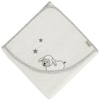 Sterntaler Badetuch STANLEY (LB 100x100 cm) LB 100x100 cm weiß Strandtuch Handtuch Handtücher Saunatuch Duschtuch - weiß