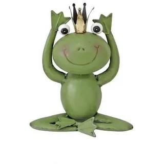 Trendline Dekofigur Frosch 27 cm Grün