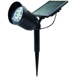 Dapo Hochleistungs-Solar-Strahler mit 8 LEDs 120lm, sehr helle Solar-Baum-Hauswand-Weg-Strahler Solar-Gartenleuchte Solar-Blumenbeet-Teich-Boden-Spot-Leuchtemit Erdspieß, Nelis (einzeln)