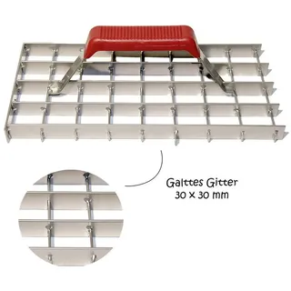 varivendo Gitterrabot, Schleifraspel, Schleifhobel, Putzhobel (glatt, Gitterweite 30x30 mm)