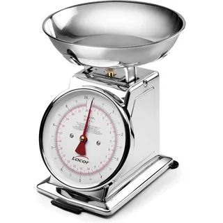 Lacor Küchenwaage mechanisch 5kg 20g 20.5x4cm, Küchenwaage, Silber
