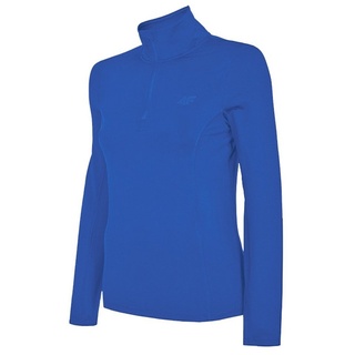 4F Langarmshirt 4F - Damen Zip Shirt, thermoaktive Skiunterwäsche blau 46/3XL