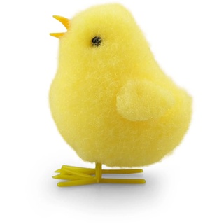 Netuno 1 Stück Deko-Oster-Küken Gelb Oster-Hühnchen Huhn Oster-Dekoration Deko-Figuren Tiere aus Styropor Hausdeko Tischdeko für Ostern Frühling Plüschtiere Kuscheltiere Ostergeschenk Spielzeuge