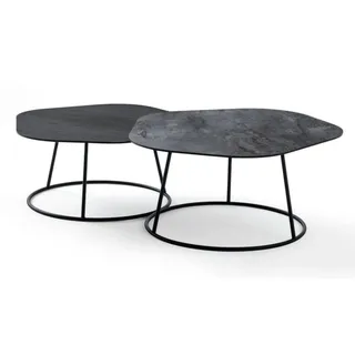 Designertische Set 2x Couchtische Teetische Wohnzimmertischchene Kaffeetische