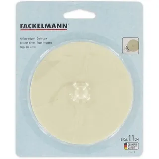 Fackelmann 61042 Mund Spüle, Gummi, Beige, 11 cm