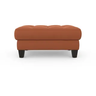 Stauraumhocker SIT & MORE "Westham", orange (terra), B:101cm H:47cm T:66cm, 90% Polyester 10%Polyamid, Hocker, wahlewise mit/ohne Federkern