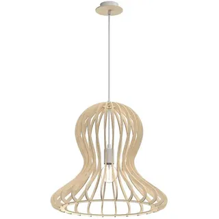 Amplex 5017 - Hängeleuchte am Kabel OCTO 1xE27/20W/230V beige - Beige