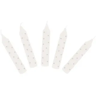 GoKi 60695 - Geburtstagskerzen-Set, grau gepunktet
