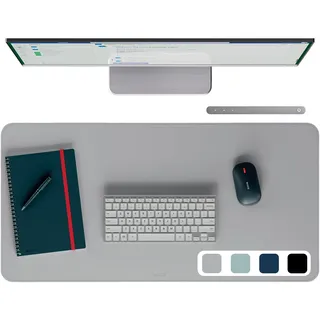 Leitz Schreibtischunterlage groß grau Kunststoff 80,0 x 40,0 cm, 1 St.