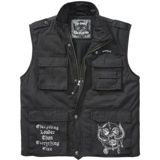Brandit Textil Motörhead Ranger Weste Black 6XL