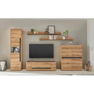 Home affaire Wohnwand City/Giron, (Set, 5-St) beige