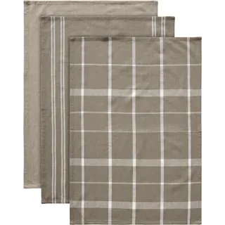 Geschirrtuch "Alyra", beige (braun), B:50cm L:70cm, 100% Baumwolle, LEGER HOME BY LENA GERCKE, Geschirrtücher, Geschirrtuch, reine Baumwolle, 190g/m2, saugstark, weich, modern