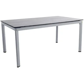 Royal Garden Alutapo Dining Tisch Aluminium/HPL 160x95 cm