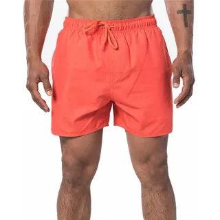 Herren Badehose Rip Curl Offset Volley Rot - XL