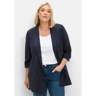 sheego Blazer, in tiefblau | Gr.: 44