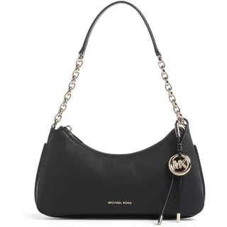 Michael Kors Nolita Medium Schultertasche Baumwolle/Leder Schwarz