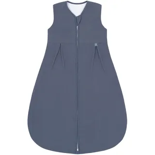 EMMA & NOAH Baby Schlafsack Essential Blau 1,0 TOG 80