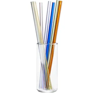 GEFU Trinkhalme 23 cm 9 St. Bunt