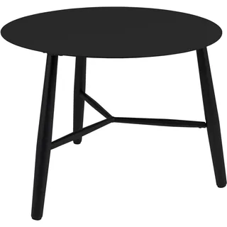 Brafab Vannes Beistelltisch Ø 60 x 45 cm Schwarz