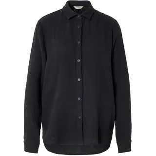 Tchibo - Musselin-Bluse - Damen - Gr. 42 - schwarz