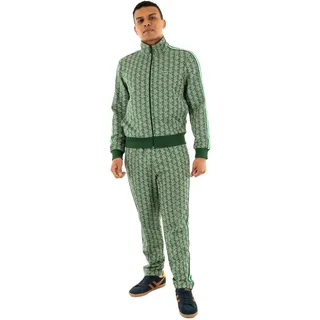 Lacoste Herren Paris Zip-Up Jacquard Jacke, Calathea/Sabler, M - M