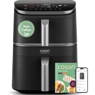 COSORI Turbo Tower Pro Smart CAF-DC113S-ADE Silber