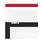 Baumwolle 180 x 200 - 200 x 220 cm red deep