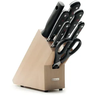 Wüsthof Classic Messerblock 7-tlg. Helle Buche