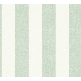 A.S. Création Vliestapete, BxL: 53 x 1005 cm, weiß/grün - weiss | gruen