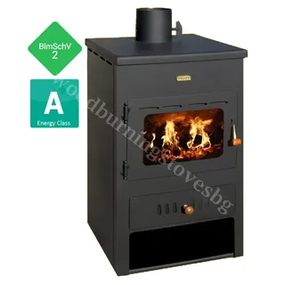 Prity K1W8 Wasserführender Kaminofen 13,7kW Holzofen BImSchV 2 Spedition