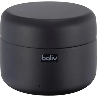 baliv Kosmetikdose Polyresin Schwarz