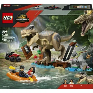 LEGO Jurassic World Flucht vor dem T.Rex 76975