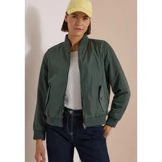 Cecil Blouson Wendbar Fake Fur Leo-Muster Grün L