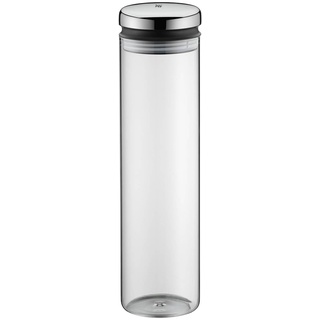 WMF Depot Vorratsdose Glas 2l, Höhe 36 cm, Vorratsglas mit Deckel, Kaffeebohnen Behälter, Müslidose, Frischhaltedose mit große Einfüllöffnung