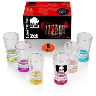 BigDean Schnapsglas 0,02 l 6-tlg.