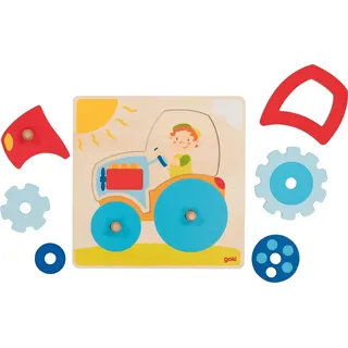 GoKi Steckpuzzle Traktor