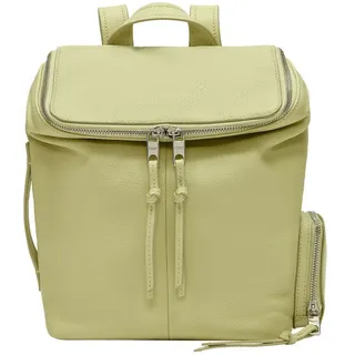 Liebeskind Berlin Rucksack Backpack, aus echtem Leder grün