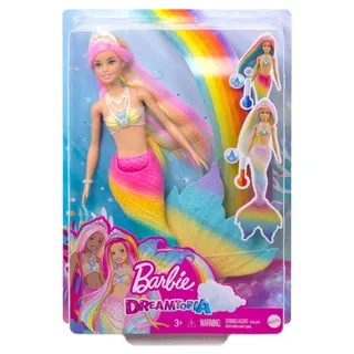 Barbie Dreamtopia Regenbogenzauber Meerjungfrau mit Farbwechsel